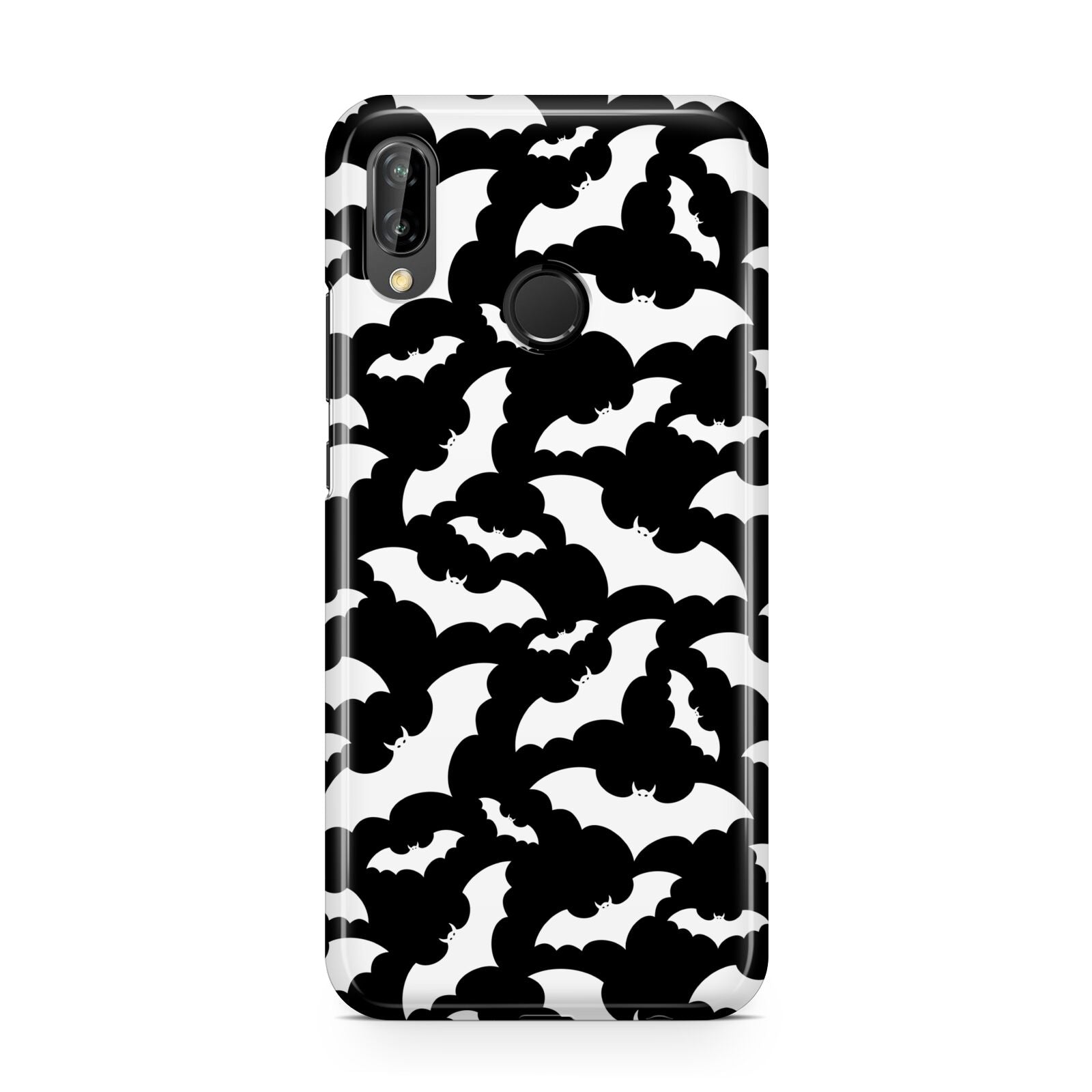 Black and White Bats Huawei P20 Lite Phone Case