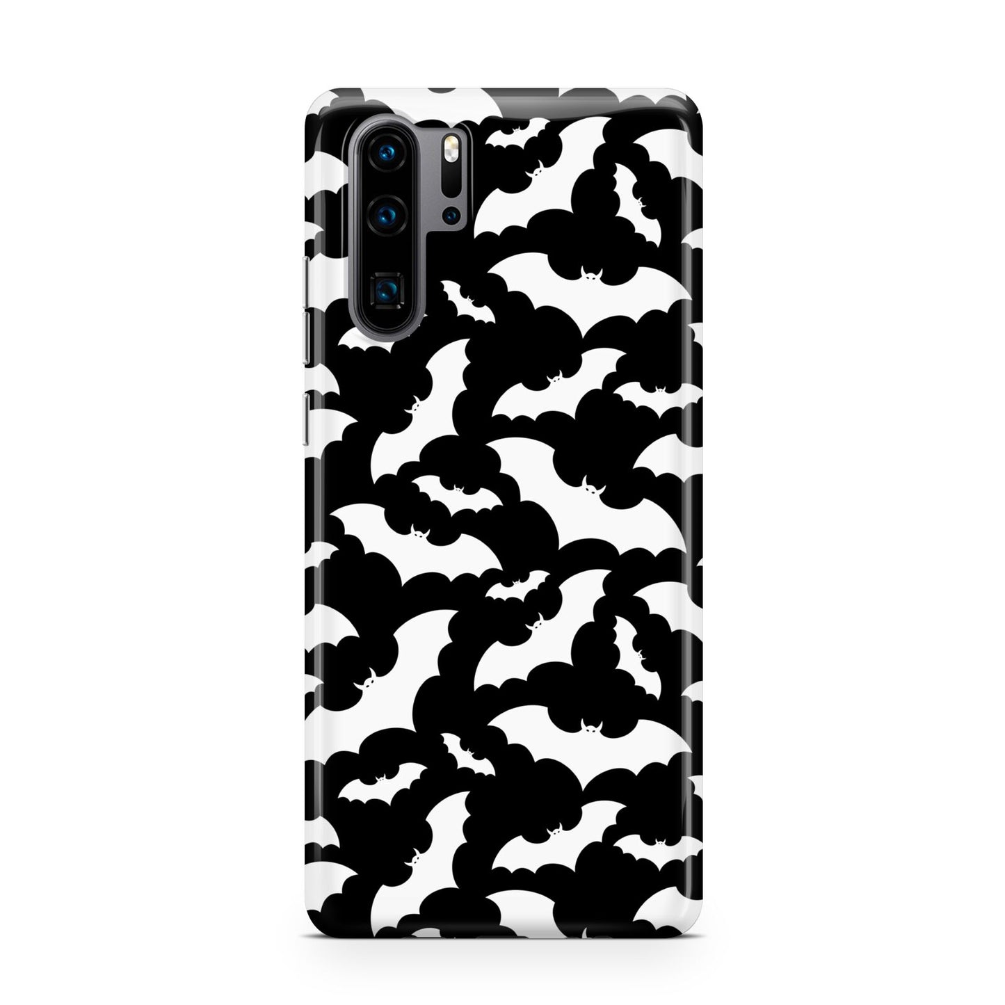 Black and White Bats Huawei P30 Pro Phone Case