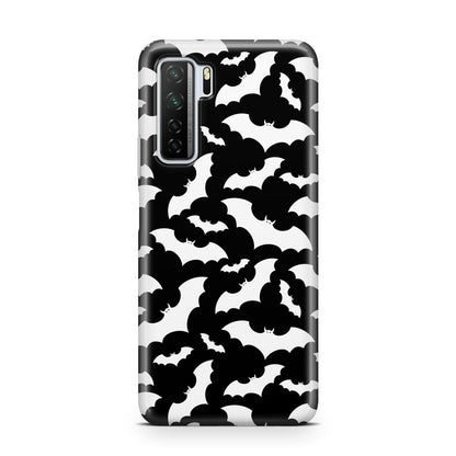 Black and White Bats Huawei P40 Lite 5G Phone Case