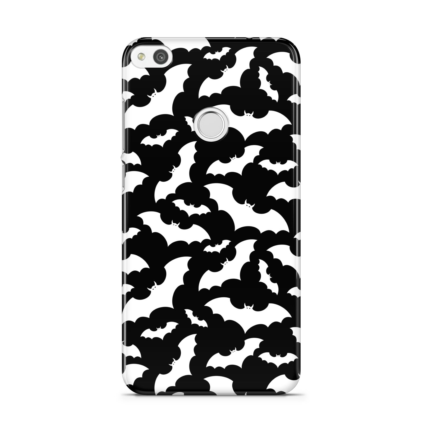 Black and White Bats Huawei P8 Lite Case