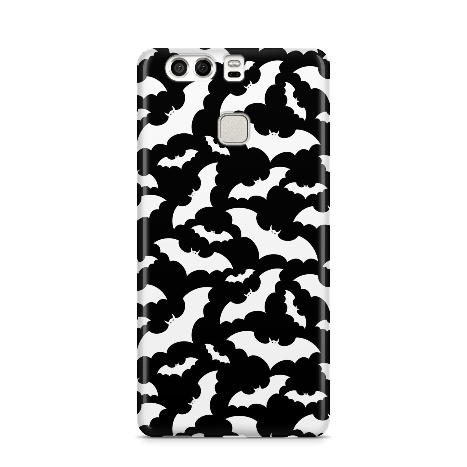 Black and White Bats Huawei P9 Case