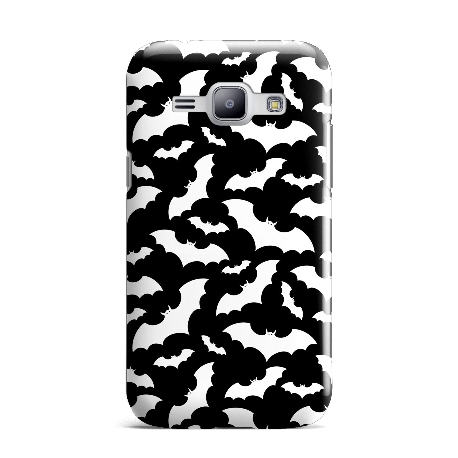 Black and White Bats Samsung Galaxy J1 2015 Case