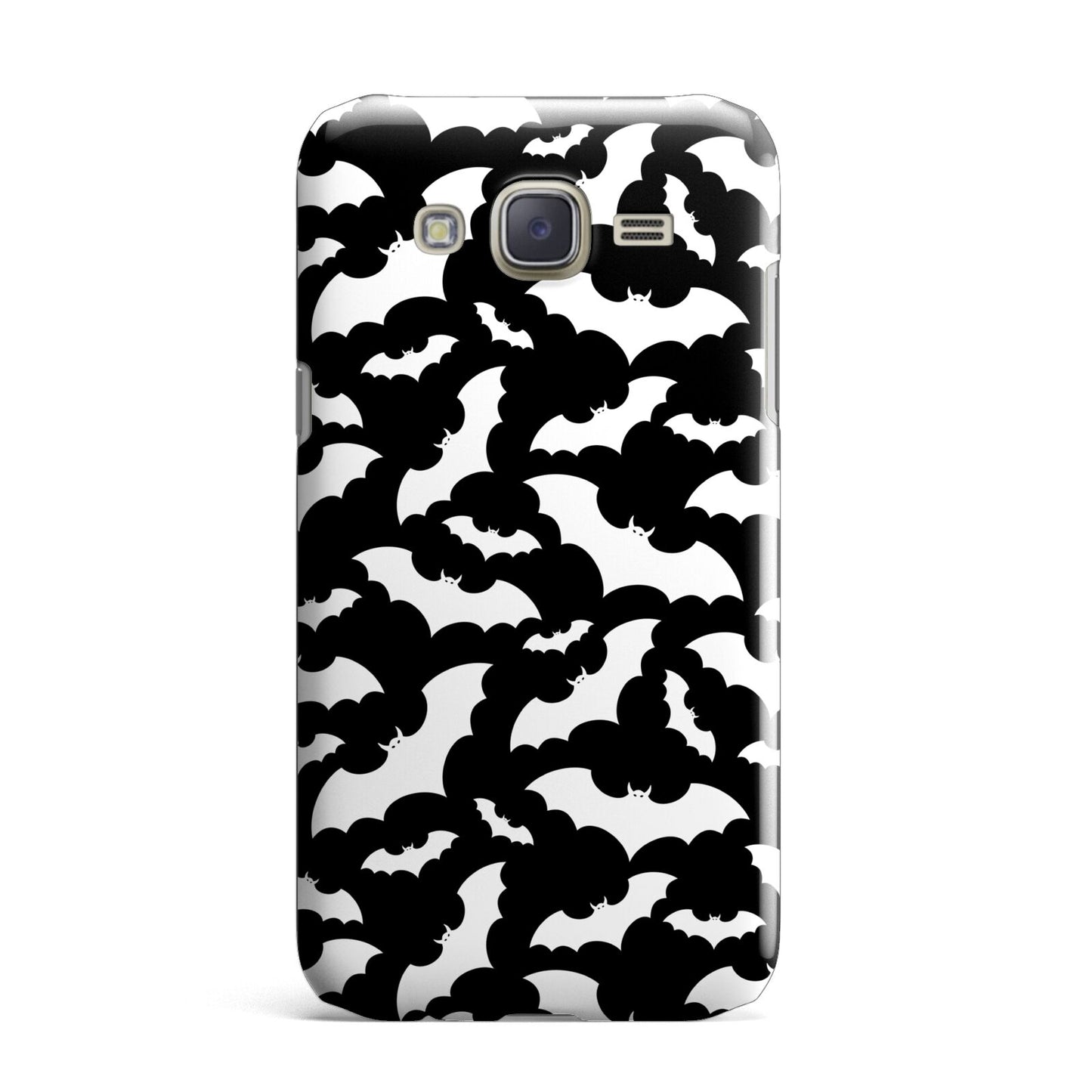 Black and White Bats Samsung Galaxy J7 Case