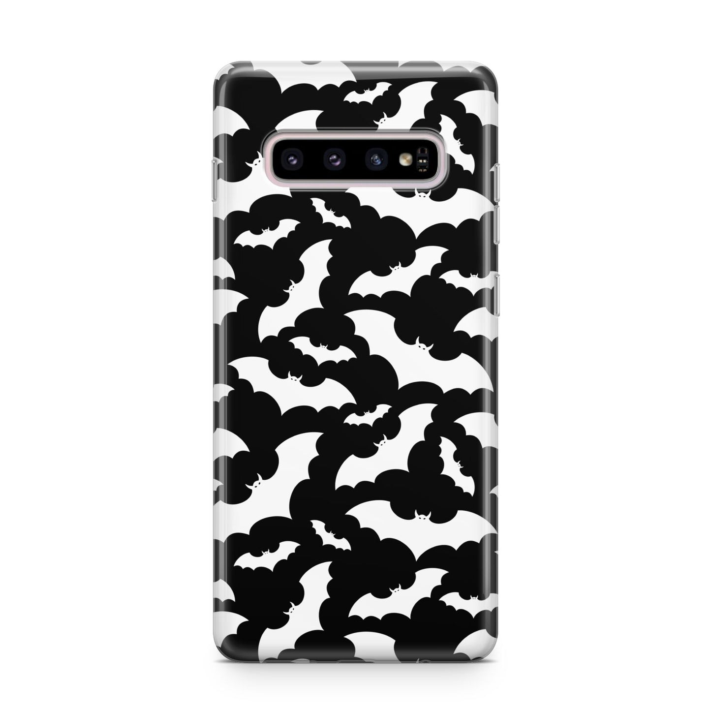 Black and White Bats Samsung Galaxy S10 Plus Case