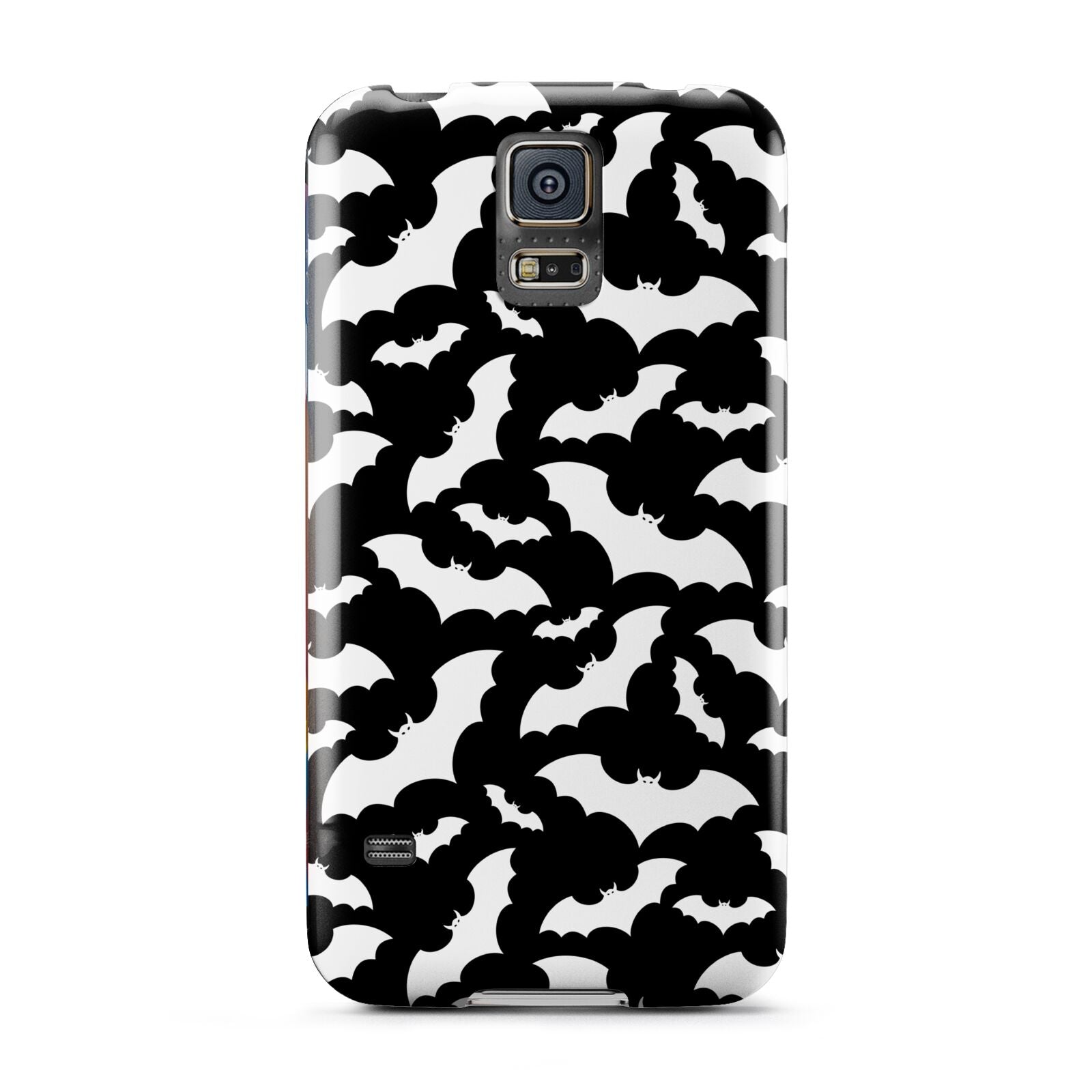 Black and White Bats Samsung Galaxy S5 Case