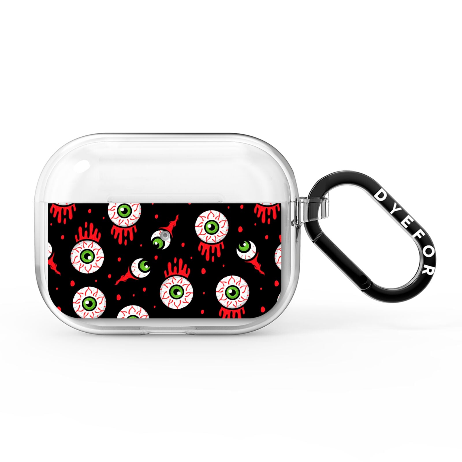 Bleeding Eyeballs AirPods Pro Clear Case