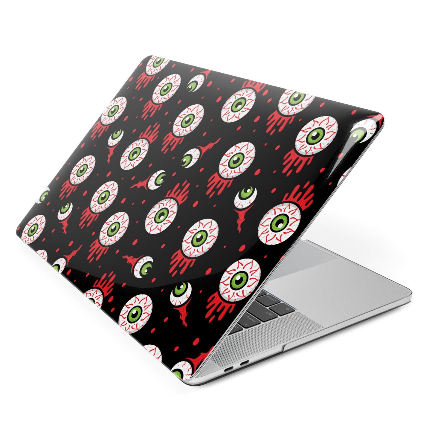 Bleeding Eyeballs Apple MacBook Case Side View