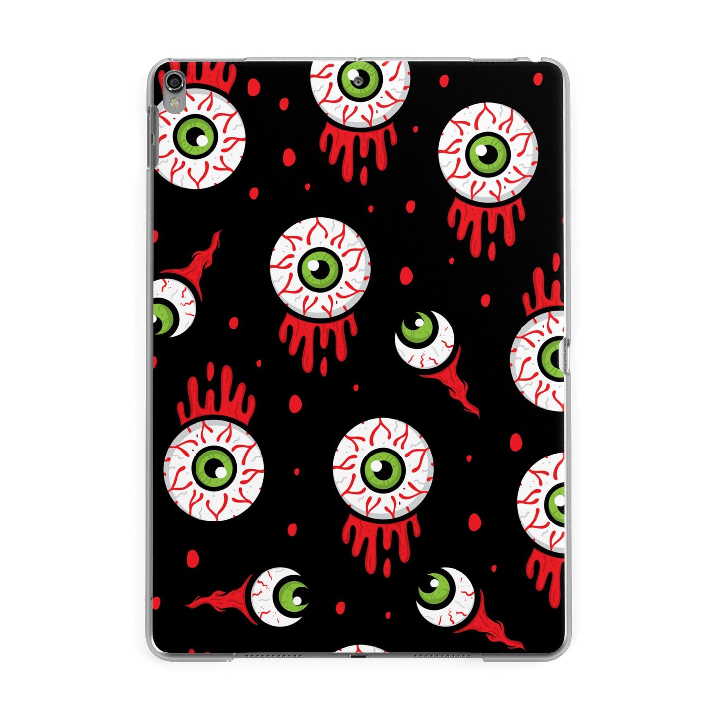 Bleeding Eyeballs Apple iPad Grey Case