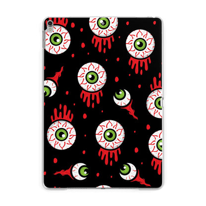 Bleeding Eyeballs Apple iPad Silver Case