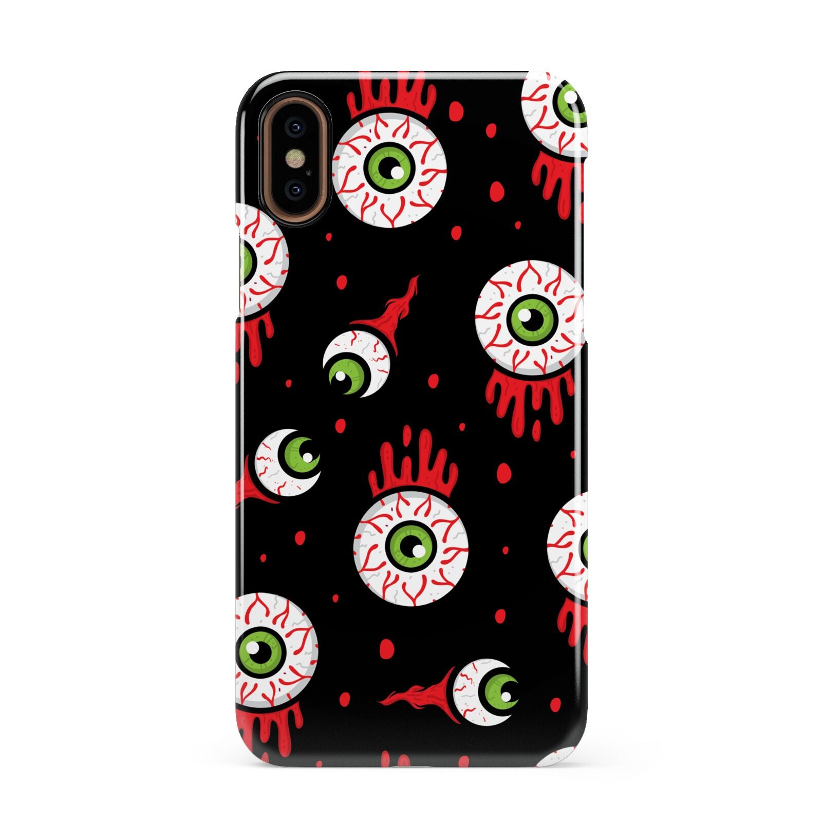 Bleeding Eyeballs Apple iPhone XS 3D Snap Case