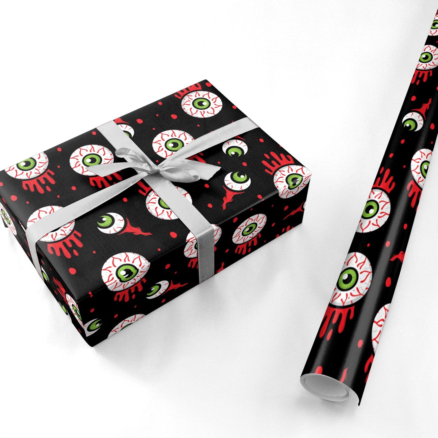 Bleeding Eyeballs Personalised Wrapping Paper