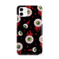 Bleeding Eyeballs iPhone 11 3D Snap Case