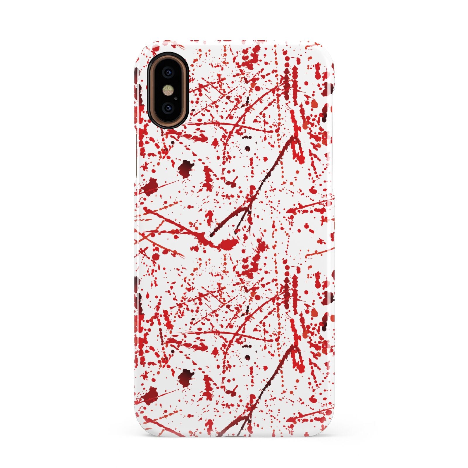 Blood Splatter iPhone Case Dyefor