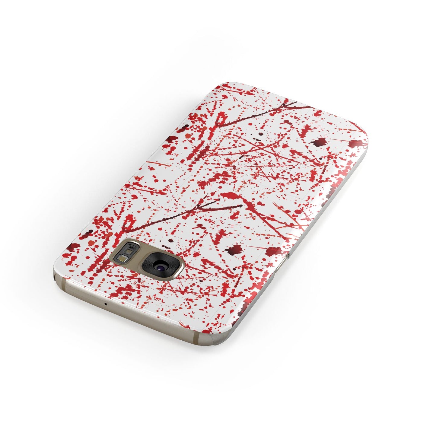 Blood Splatter Samsung Galaxy Case Front Close Up