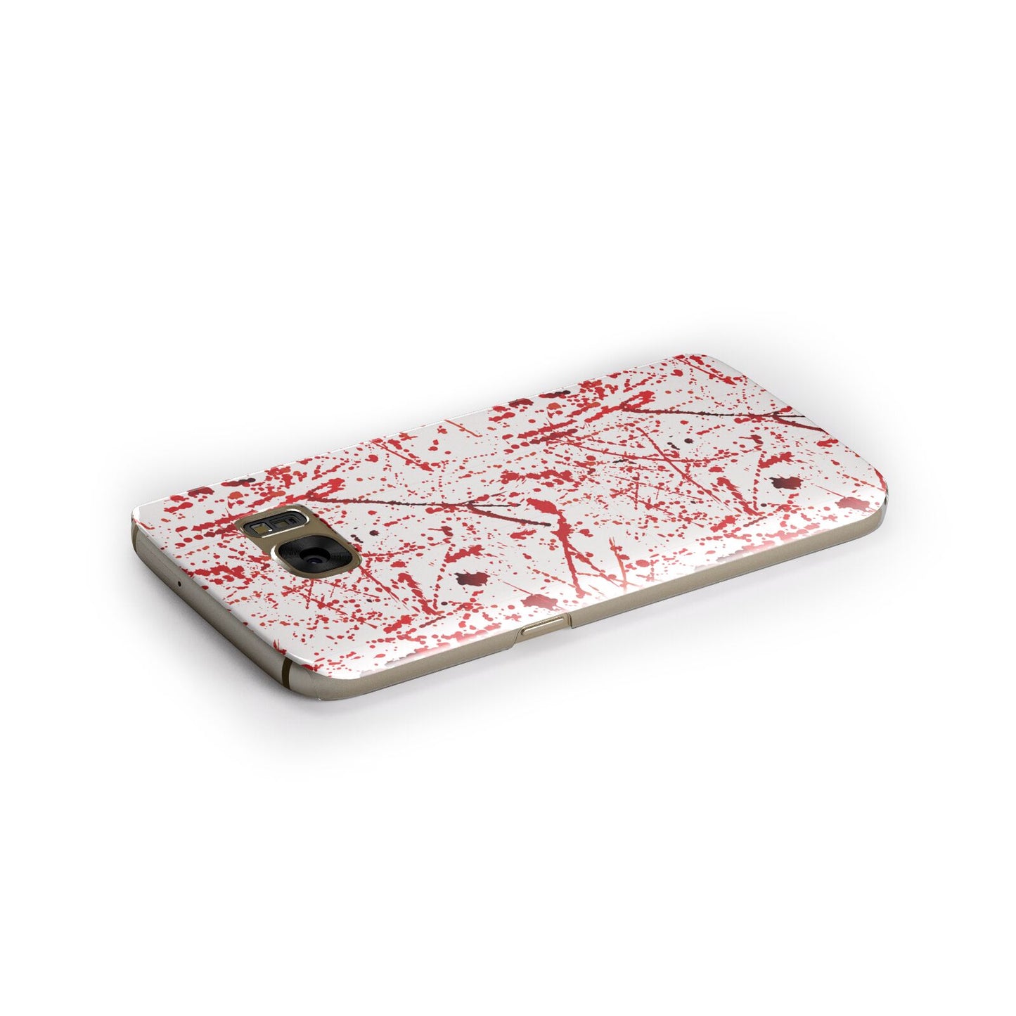 Blood Splatter Samsung Galaxy Case Side Close Up