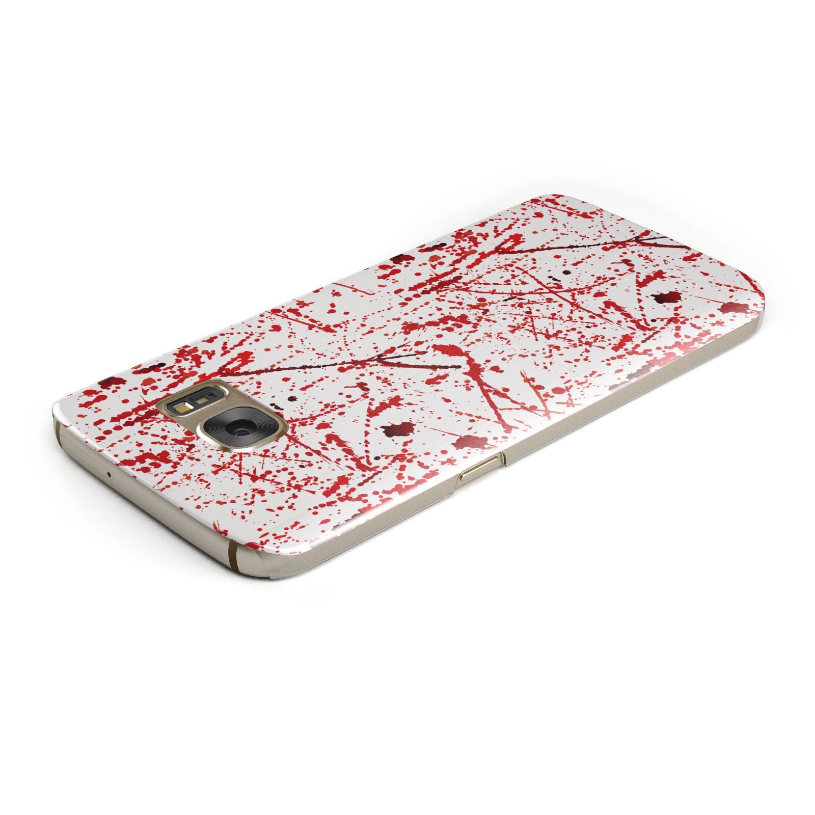 Blood Splatter Samsung Galaxy Case Top Cutout