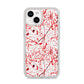 Blood Splatter iPhone 14 Glitter Tough Case Starlight