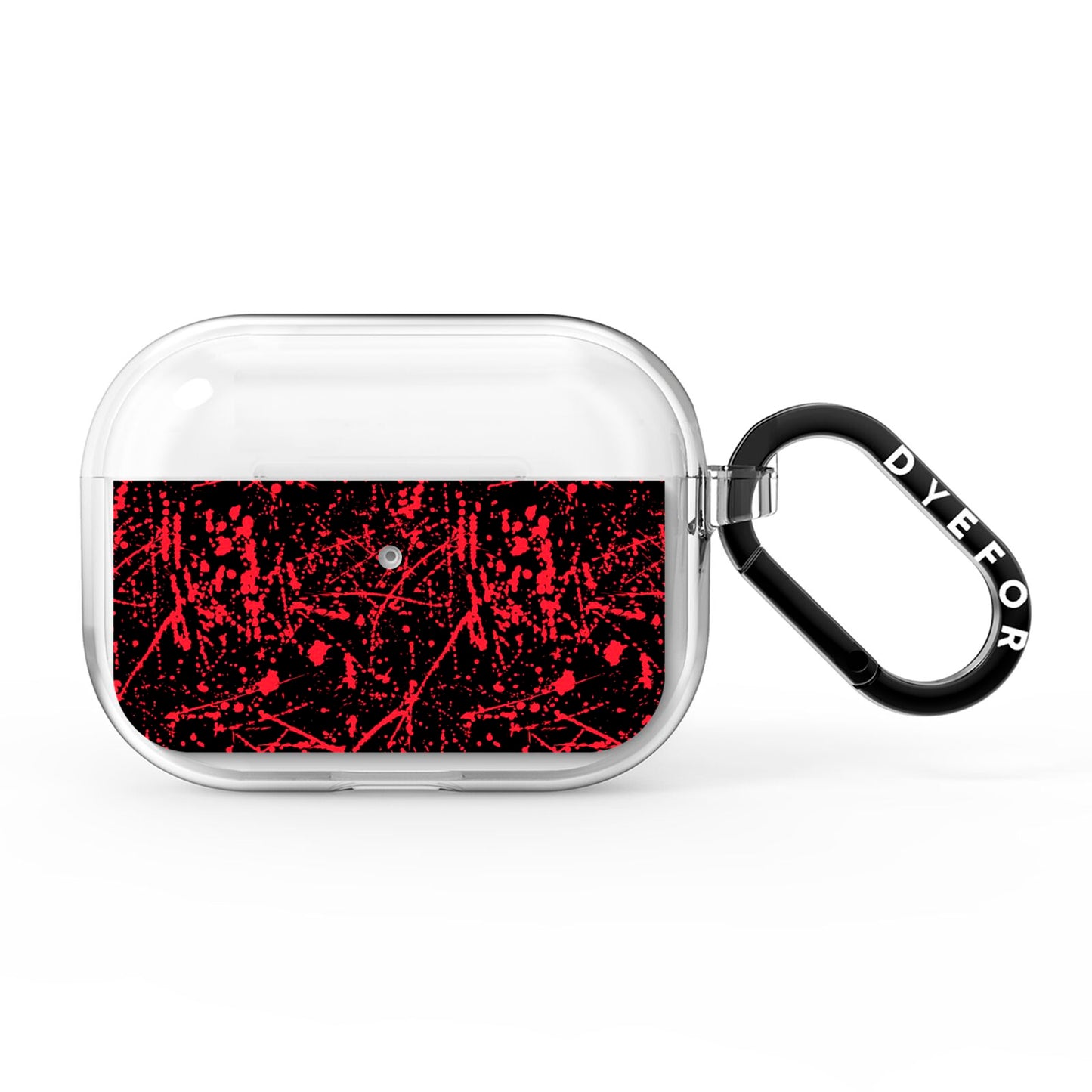 Blood Splatters AirPods Pro Clear Case