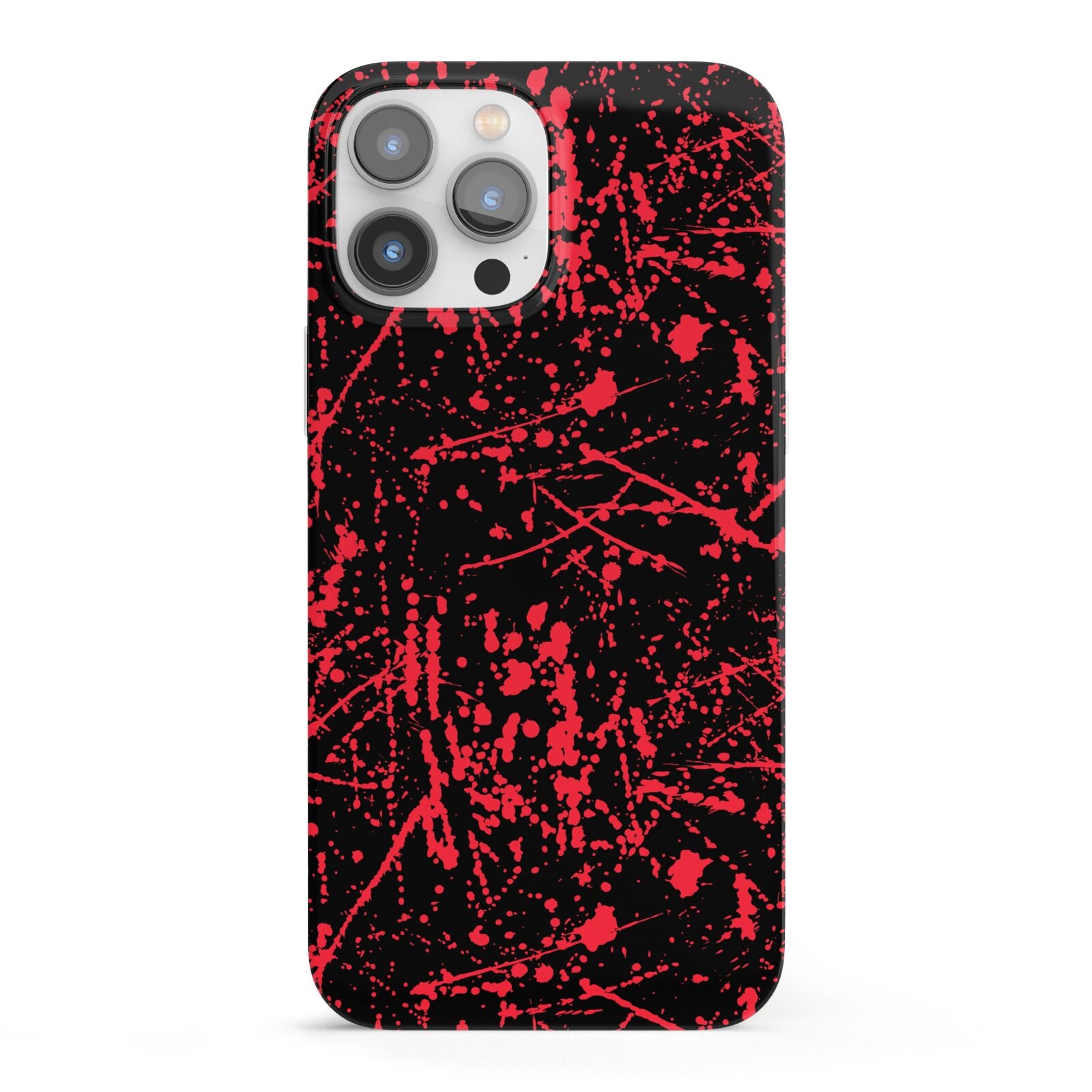 Blood Splatters iPhone 13 Pro Max Full Wrap 3D Snap Case