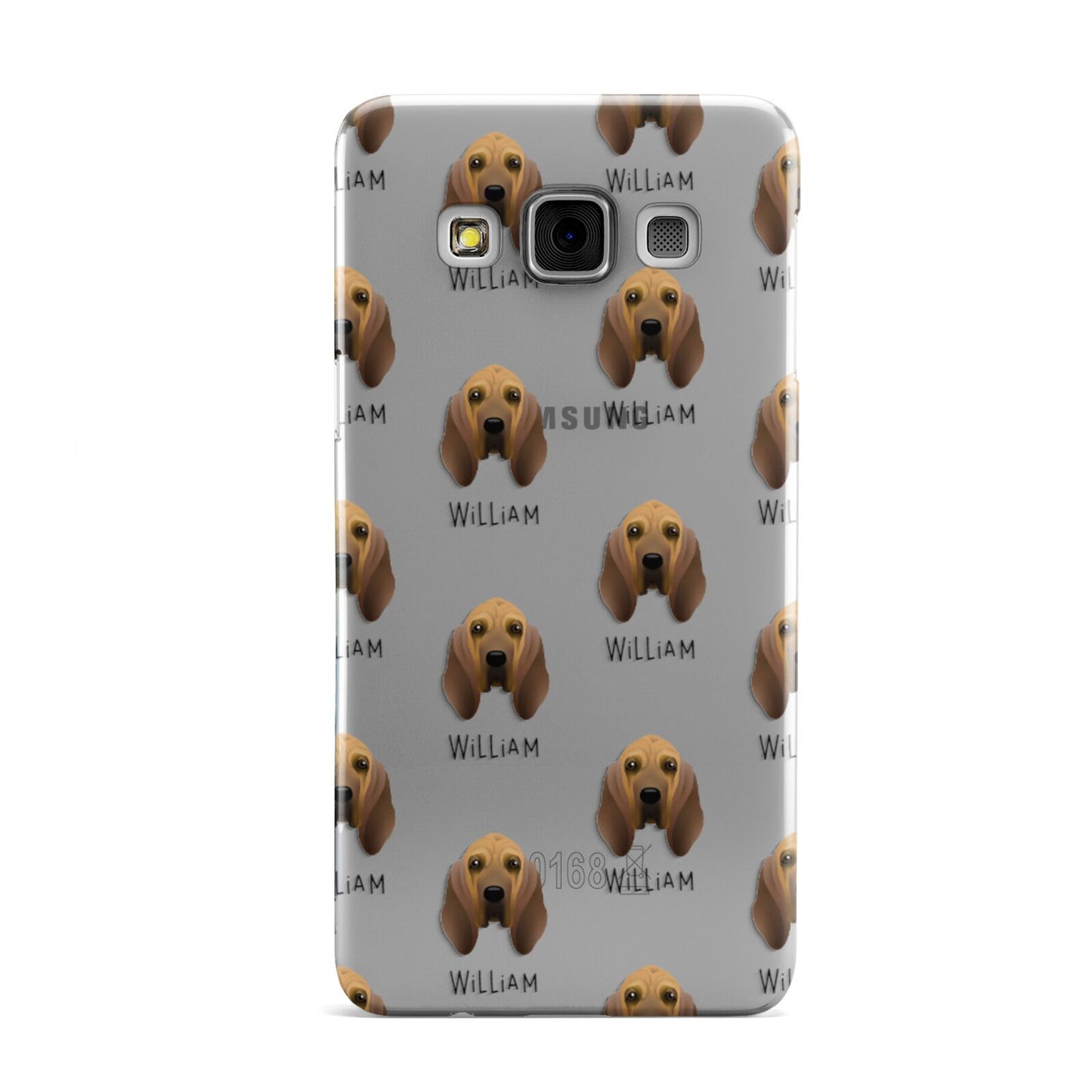 Bloodhound Icon with Name Samsung Galaxy A3 Case