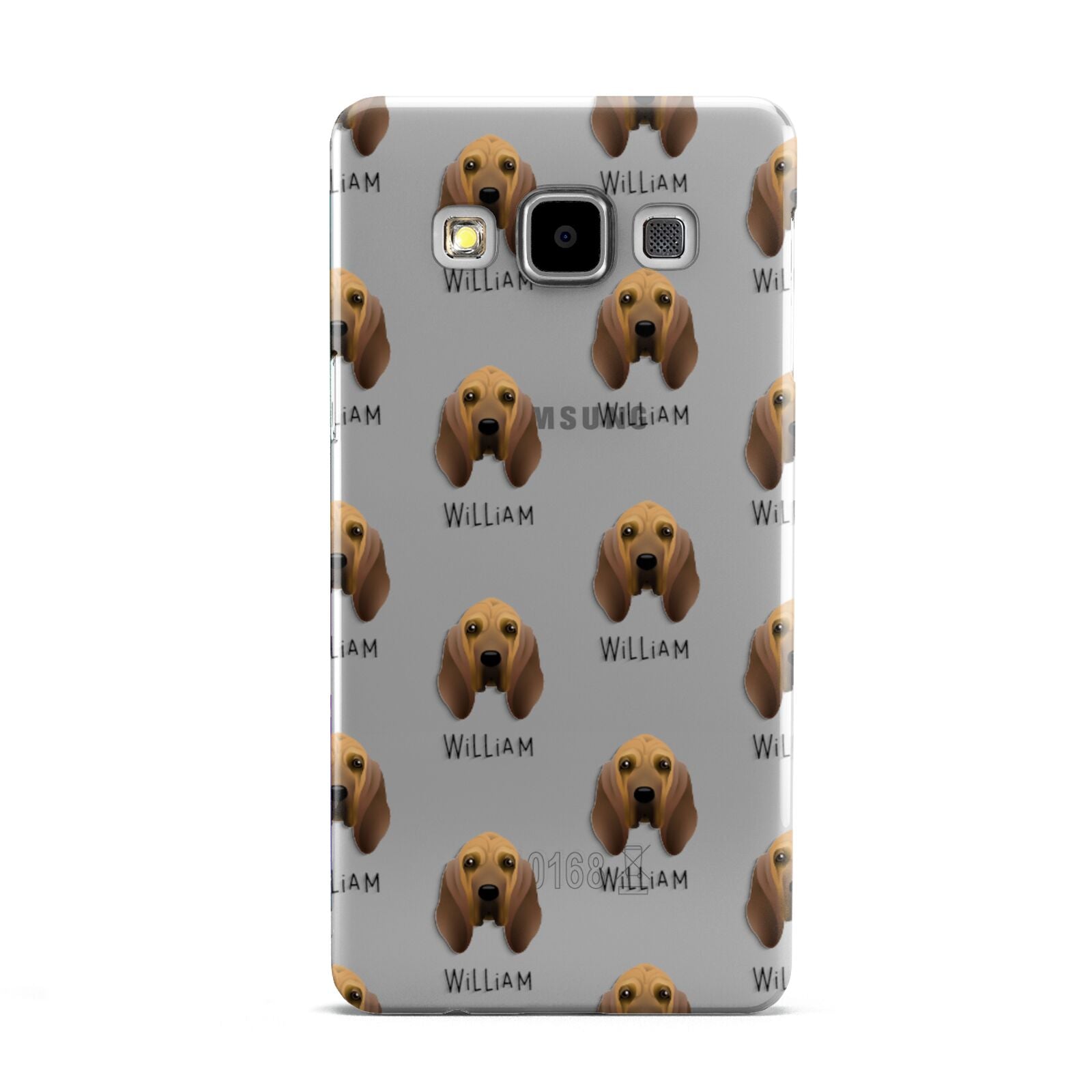 Bloodhound Icon with Name Samsung Galaxy A5 Case