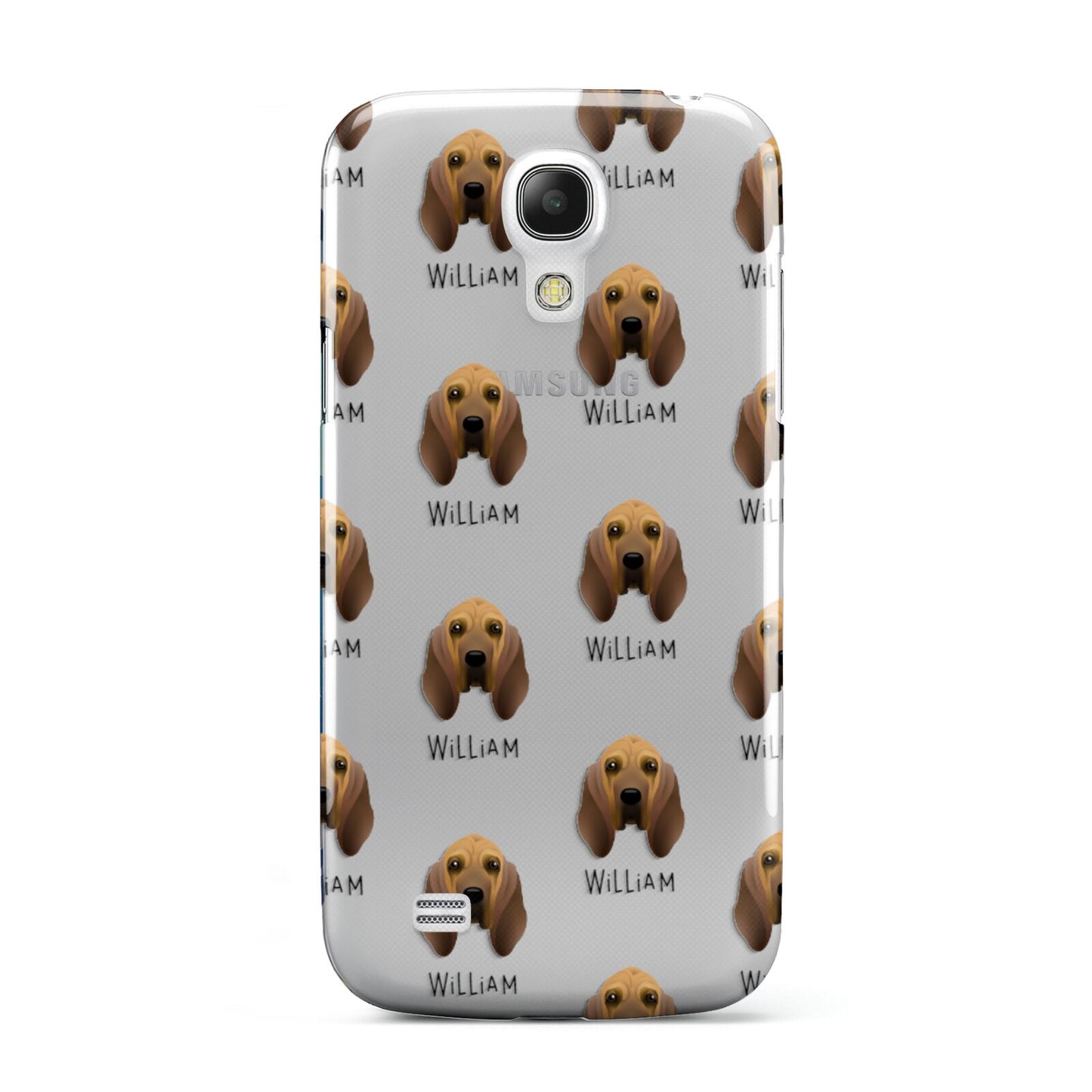 Bloodhound Icon with Name Samsung Galaxy S4 Mini Case