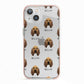 Bloodhound Icon with Name iPhone 13 TPU Impact Case with Pink Edges