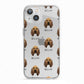 Bloodhound Icon with Name iPhone 13 TPU Impact Case with White Edges