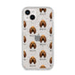 Bloodhound Icon with Name iPhone 14 Plus Glitter Tough Case Starlight