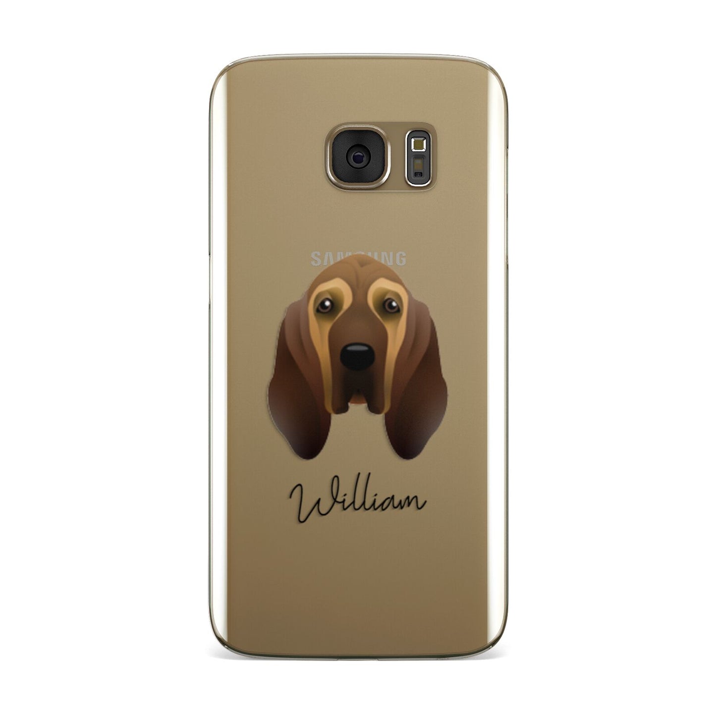 Bloodhound Personalised Samsung Galaxy Case