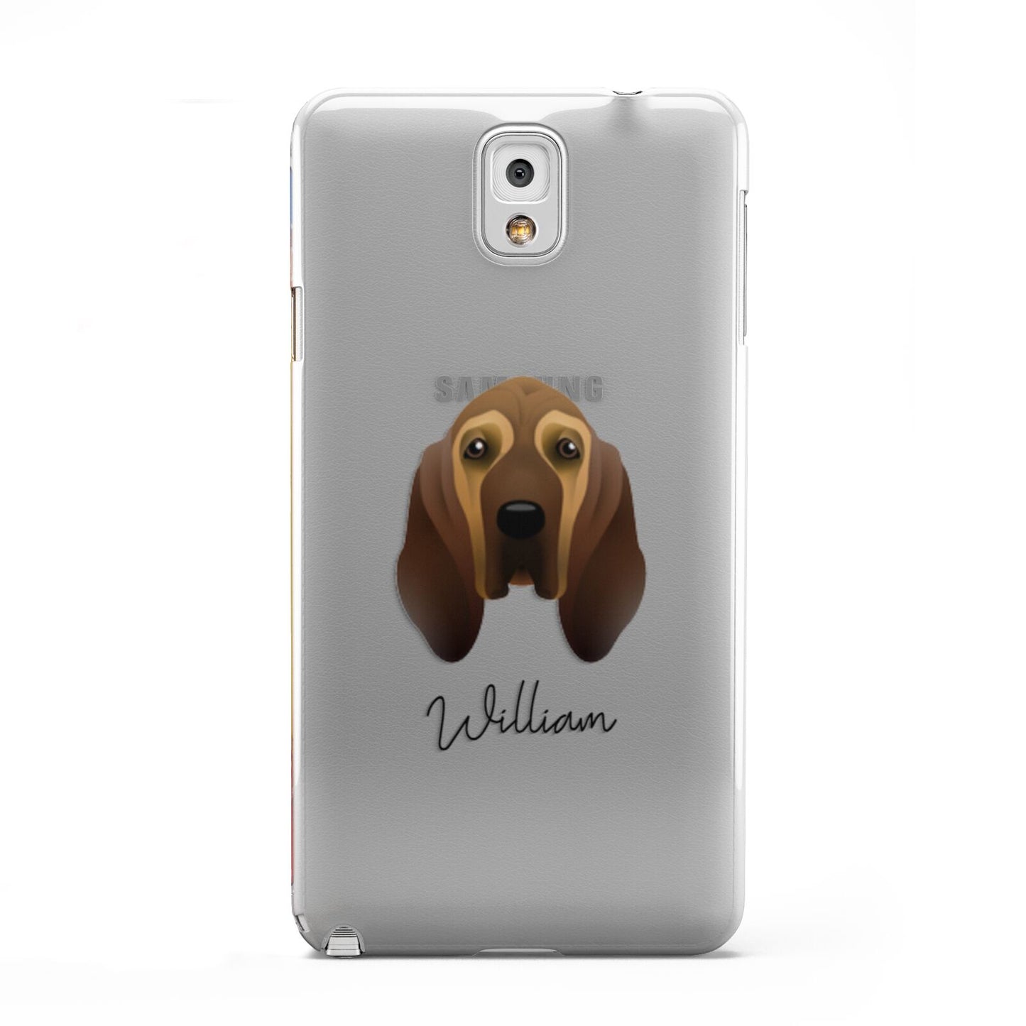 Bloodhound Personalised Samsung Galaxy Note 3 Case