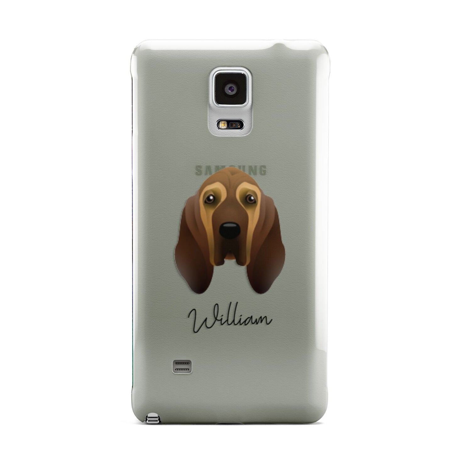 Bloodhound Personalised Samsung Galaxy Note 4 Case