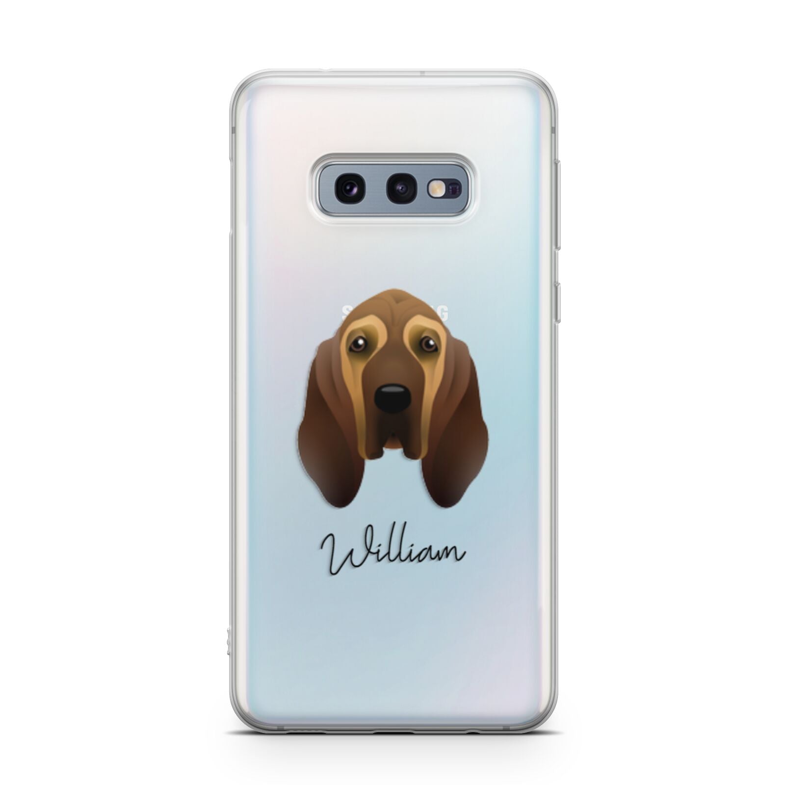 Bloodhound Personalised Samsung Galaxy S10E Case