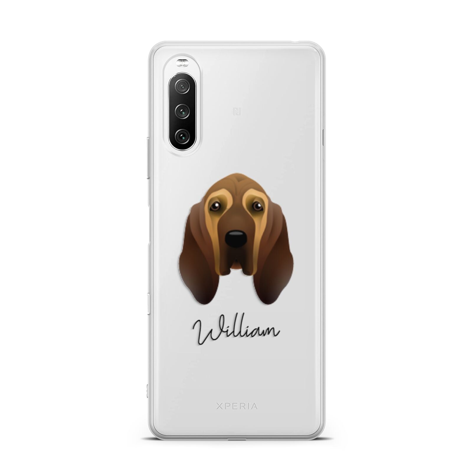Bloodhound Personalised Sony Xperia 10 III Case