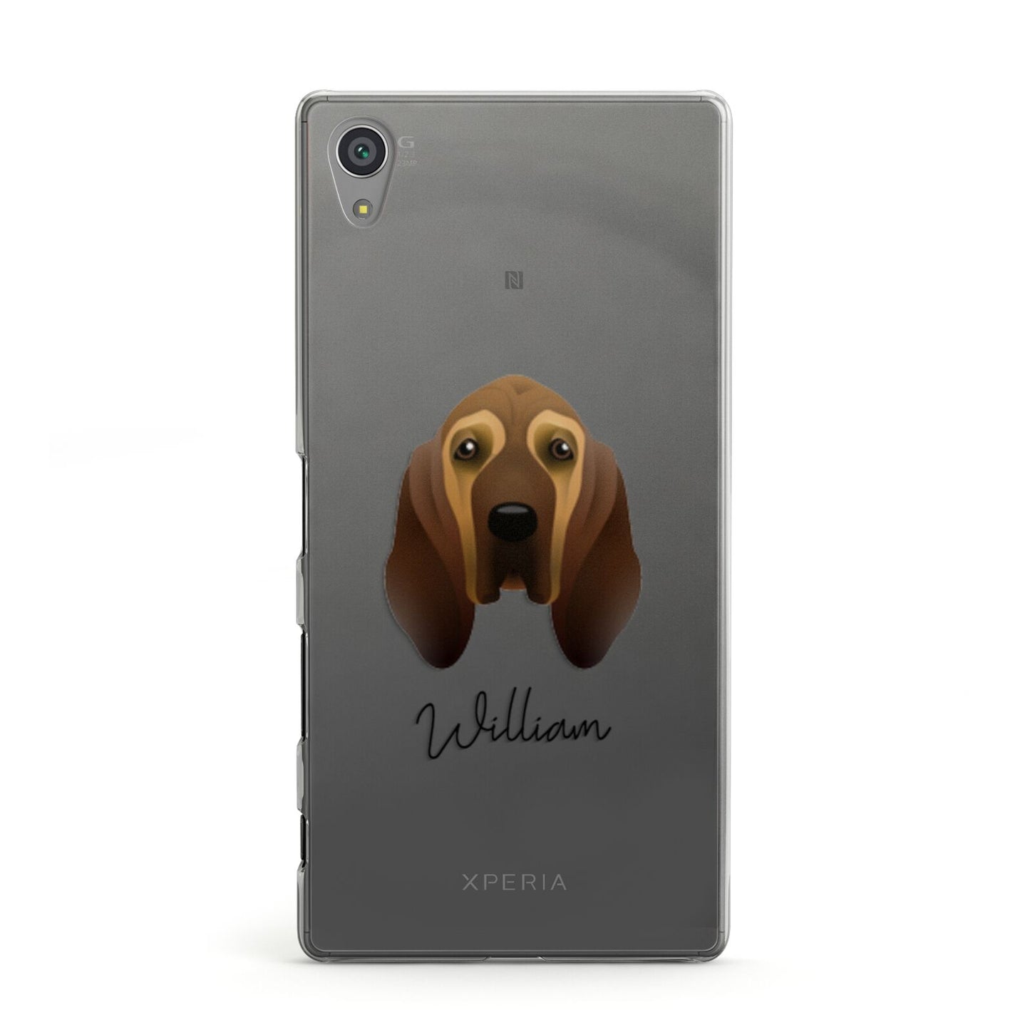 Bloodhound Personalised Sony Xperia Case