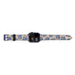 Blue Coral Apple Watch Strap Size 38mm Landscape Image Blue Hardware