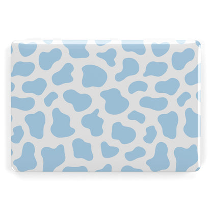 Blue Cow Print Apple MacBook Case