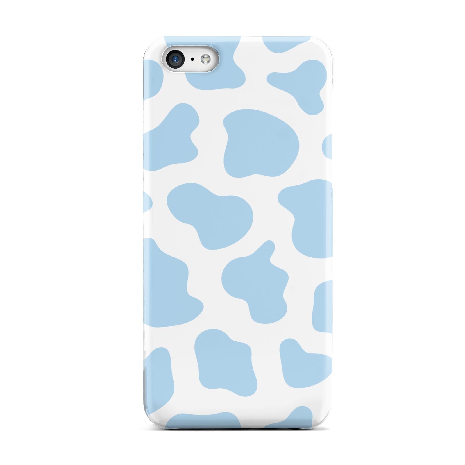 Blue Cow Print Apple iPhone 5c Case