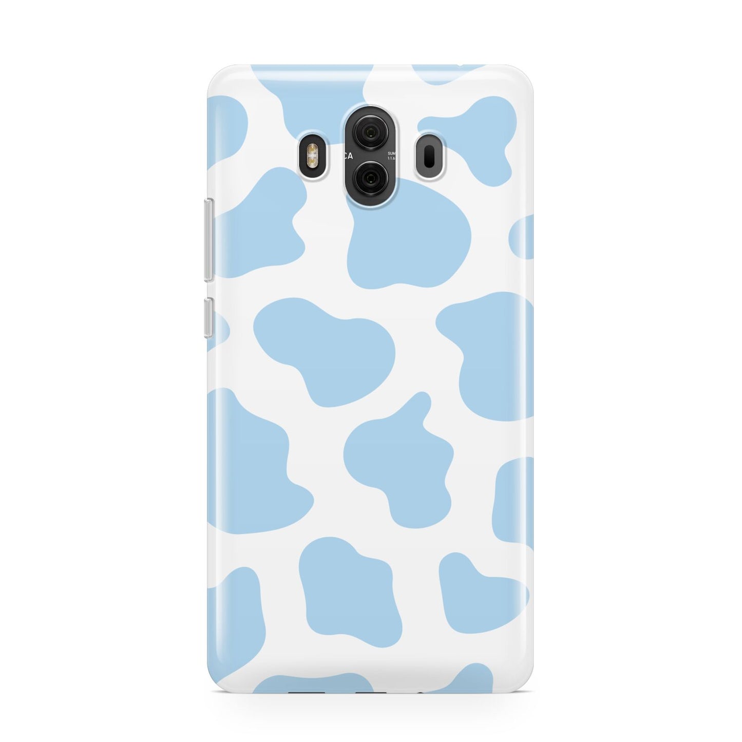 Blue Cow Print Huawei Mate 10 Protective Phone Case