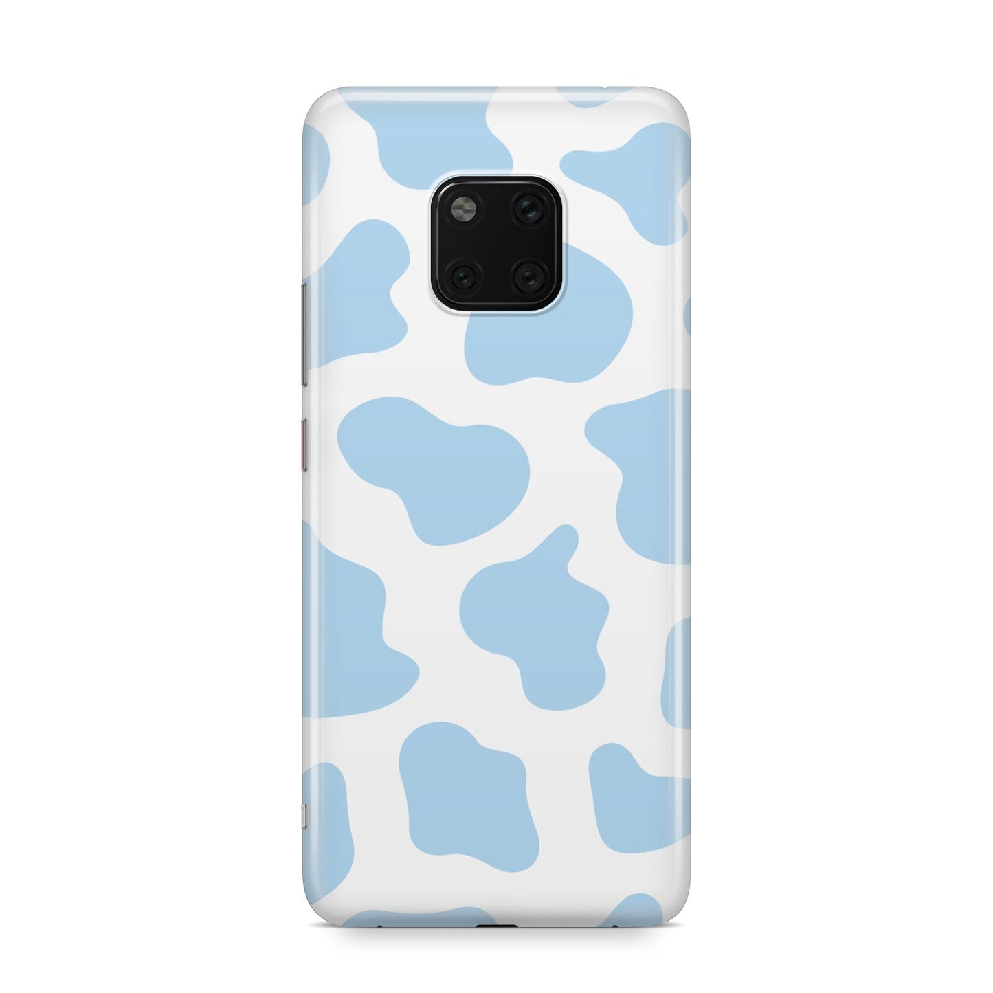 Blue Cow Print Huawei Mate 20 Pro Phone Case