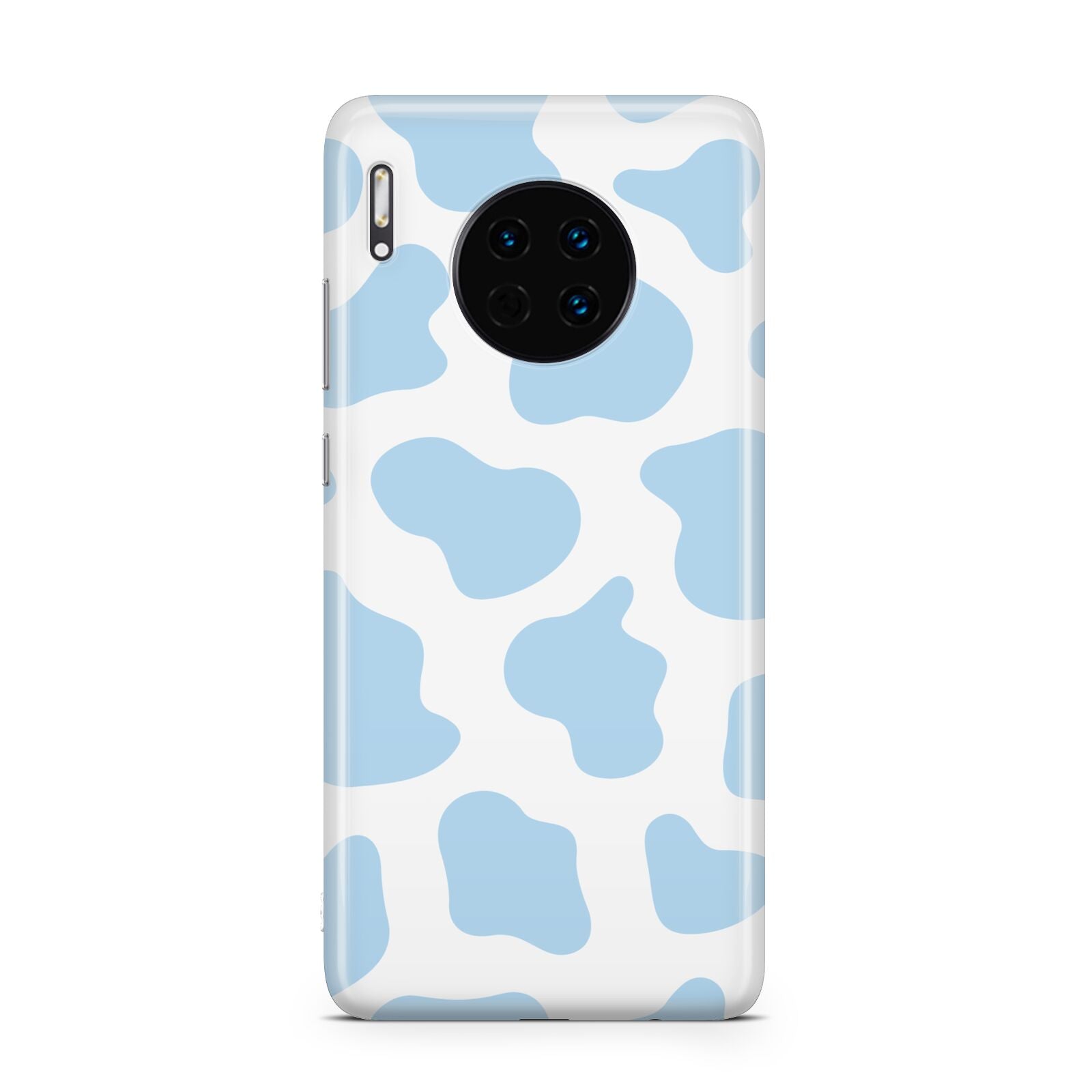 Blue Cow Print Huawei Mate 30