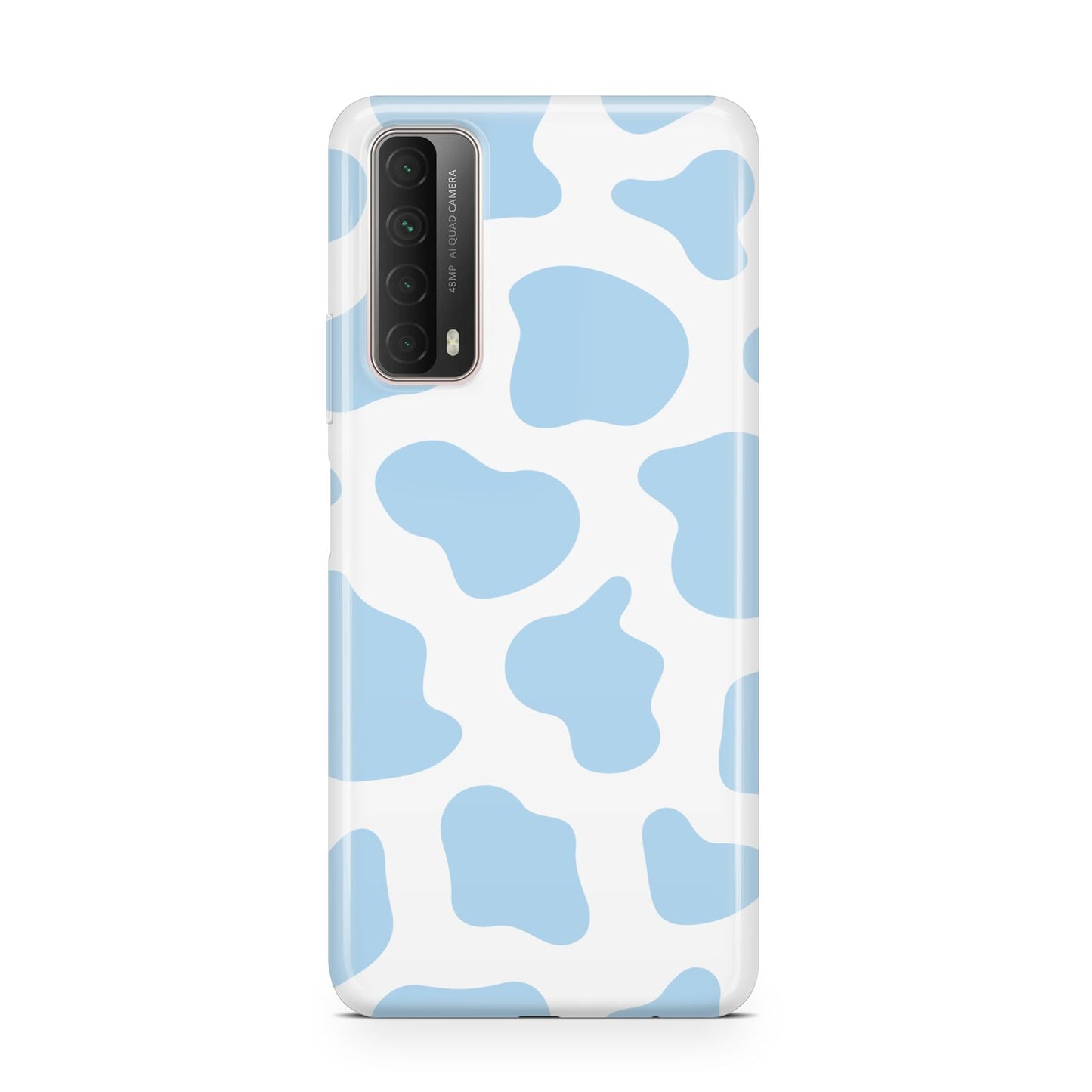 Blue Cow Print Huawei P Smart 2021