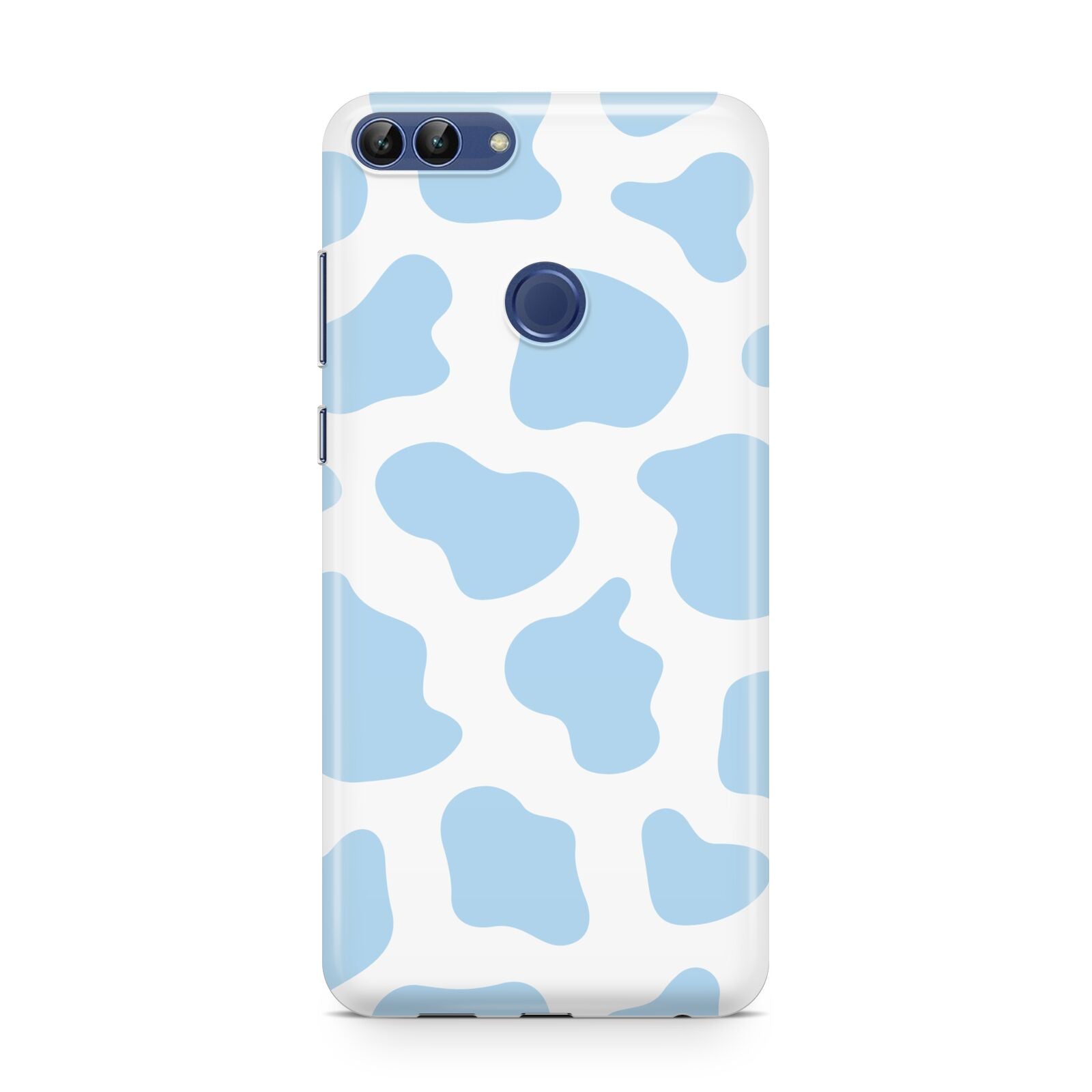 Blue Cow Print Huawei P Smart Case