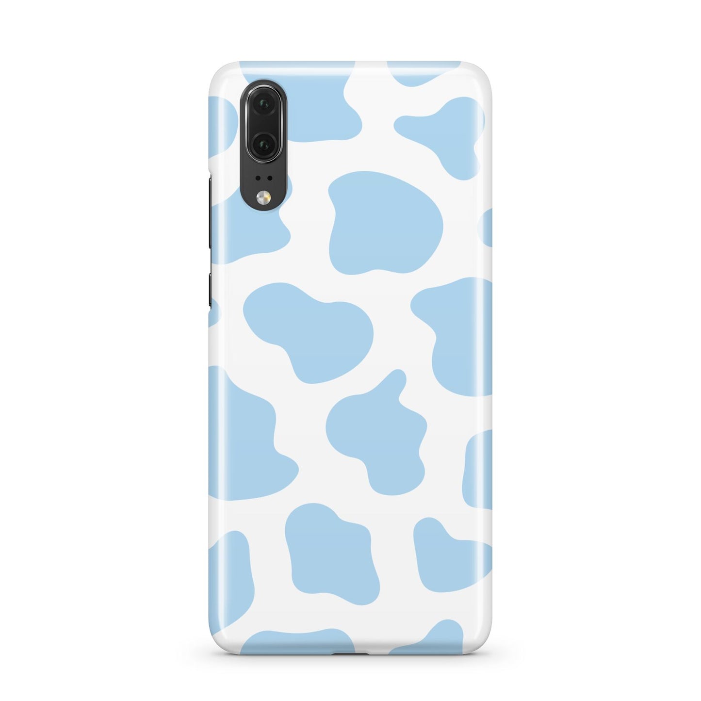 Blue Cow Print Huawei P20 Phone Case