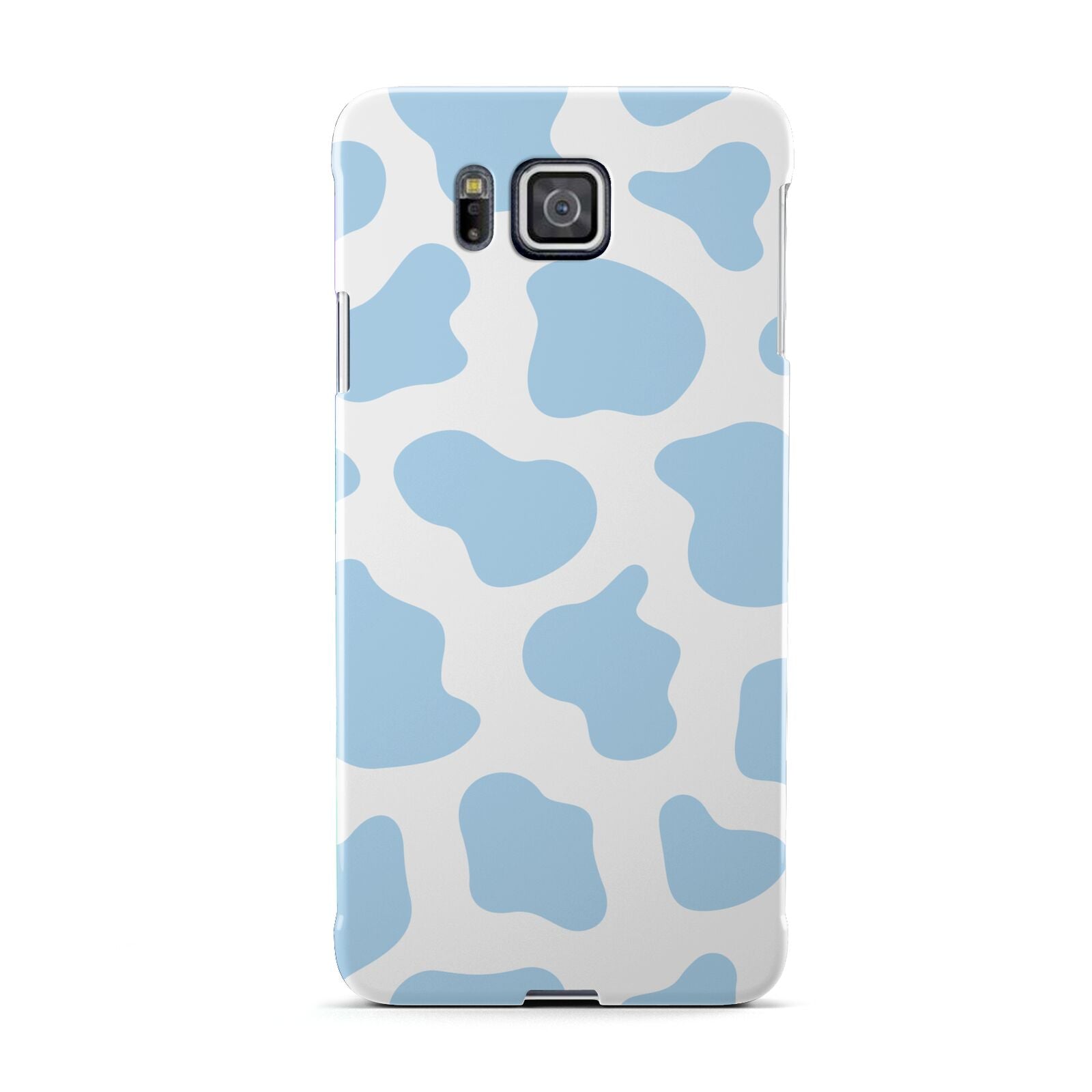 Blue Cow Print Samsung Galaxy Alpha Case
