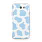 Blue Cow Print Samsung Galaxy J7 2017 Case