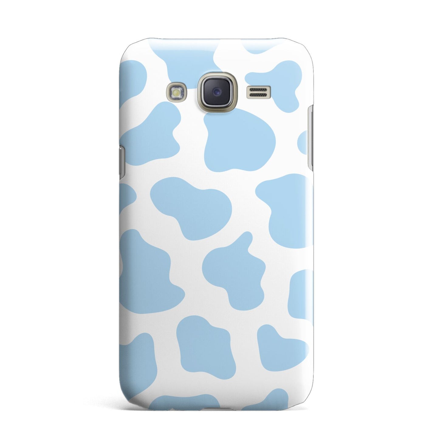 Blue Cow Print Samsung Galaxy J7 Case