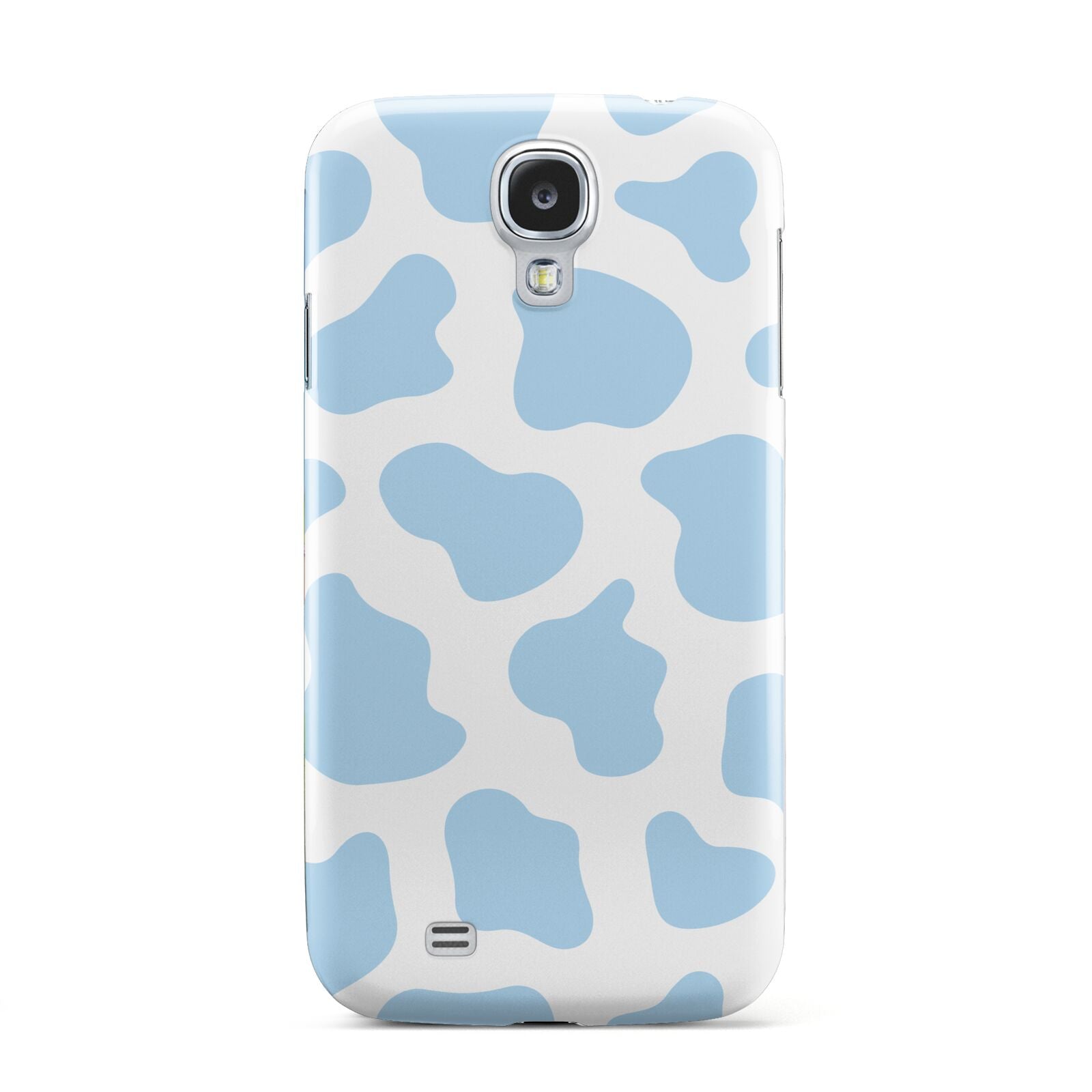 Blue Cow Print Samsung Galaxy S4 Case