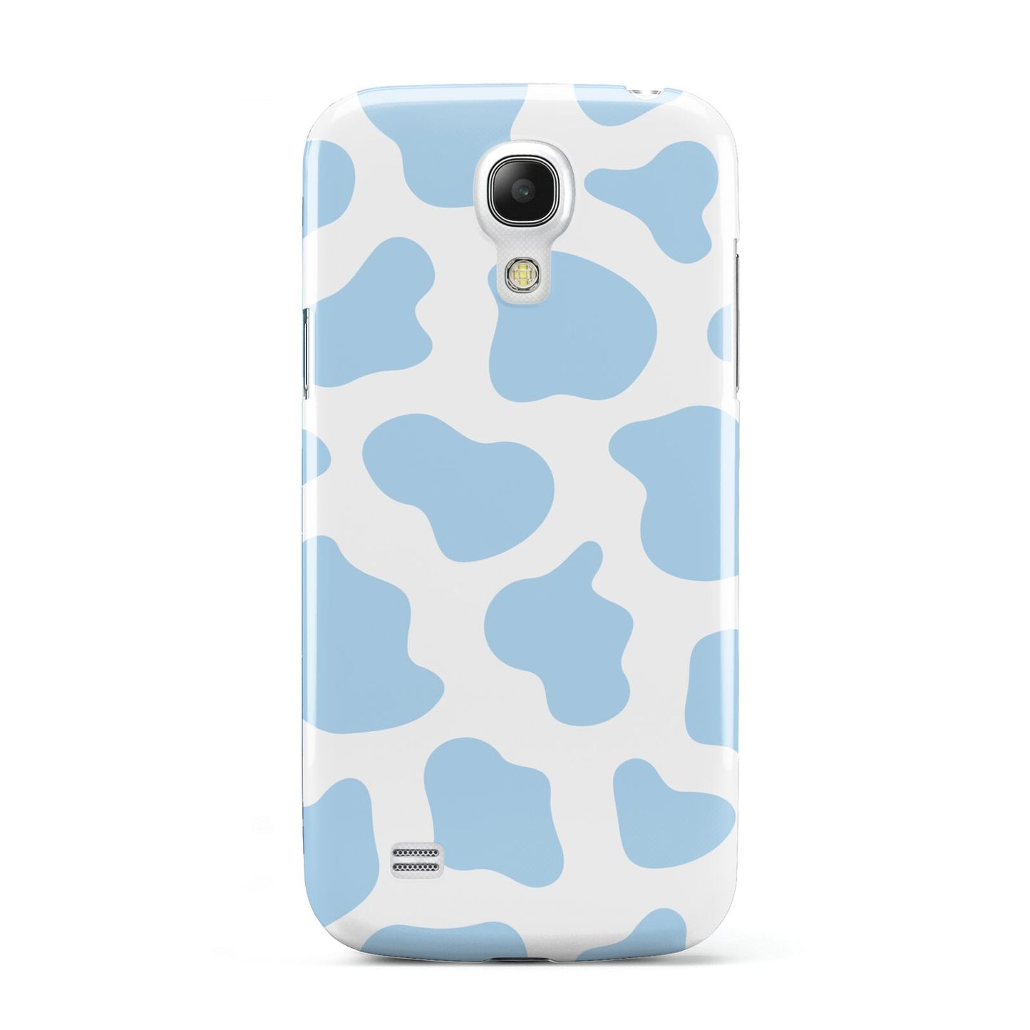 Blue Cow Print Samsung Galaxy S4 Mini Case