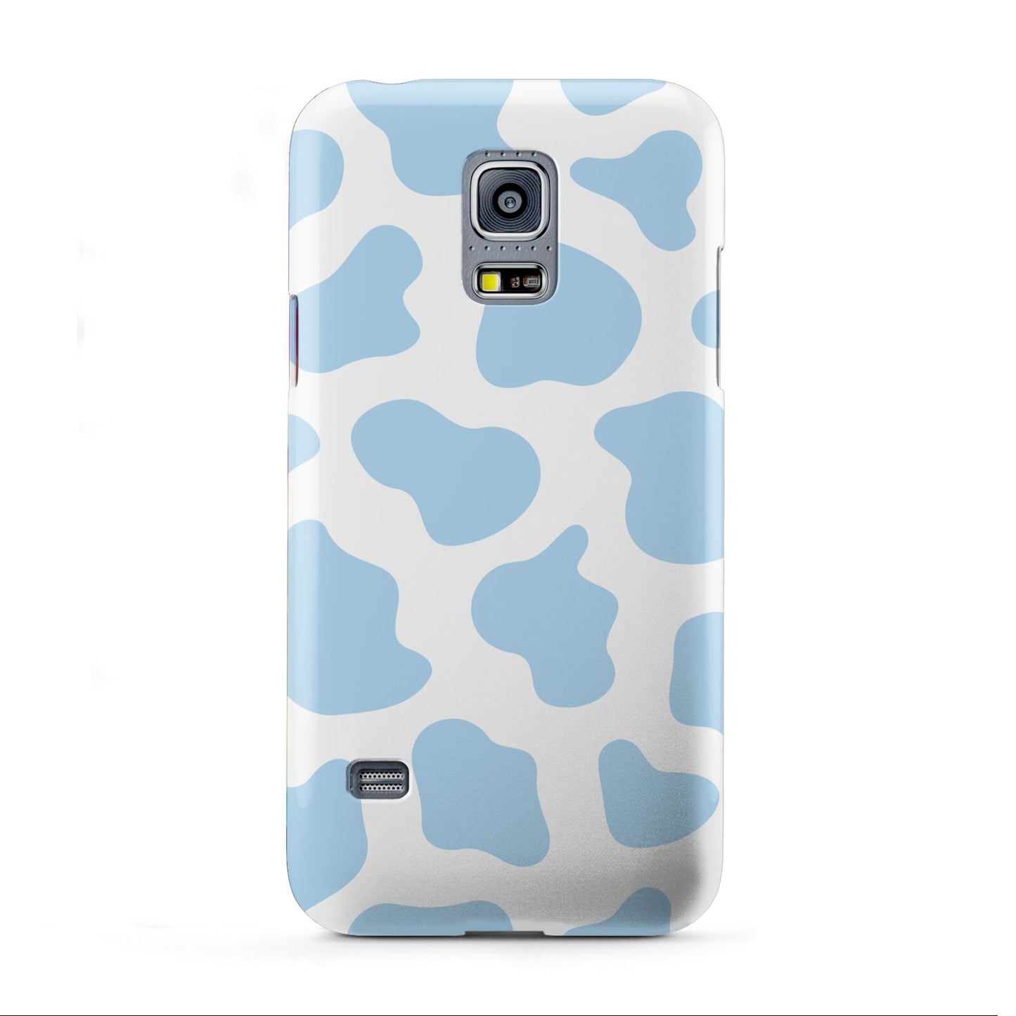 Blue Cow Print Samsung Galaxy S5 Mini Case